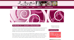 Desktop Screenshot of jannettes.com